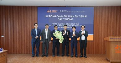 NCS. Nguyễn Đức Đảm bảo vệ thành công luận án tiến sĩ cấp Trường NCS. Nguyễn Đức Đảm bảo vệ thành công luận án tiến sĩ cấp Trường