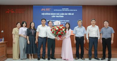 NCS. Phạm Thị Oanh bảo vệ thành công luận án tiến sĩ cấp Trường
