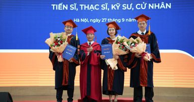 Lễ trao bằng tốt nghiệp tiến sĩ, thạc sĩ, kỹ sư, cử nhân năm 2024