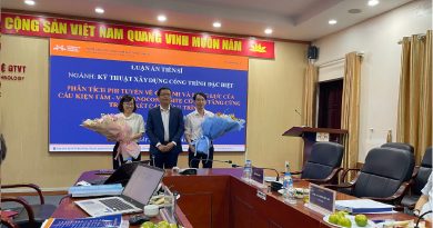 NCS. Trần Quang Minh bảo vệ thành công luận án tiến sĩ cấp Trường