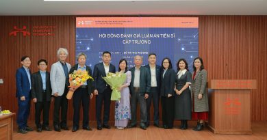 NCS. Đỗ Thị Thu Phương bảo vệ thành công luận án tiến sĩ cấp Trường